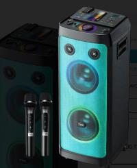 ACL ACS-27 200W Bluetooth RGB Parti Hoparlörü Çift Mikrofonlu